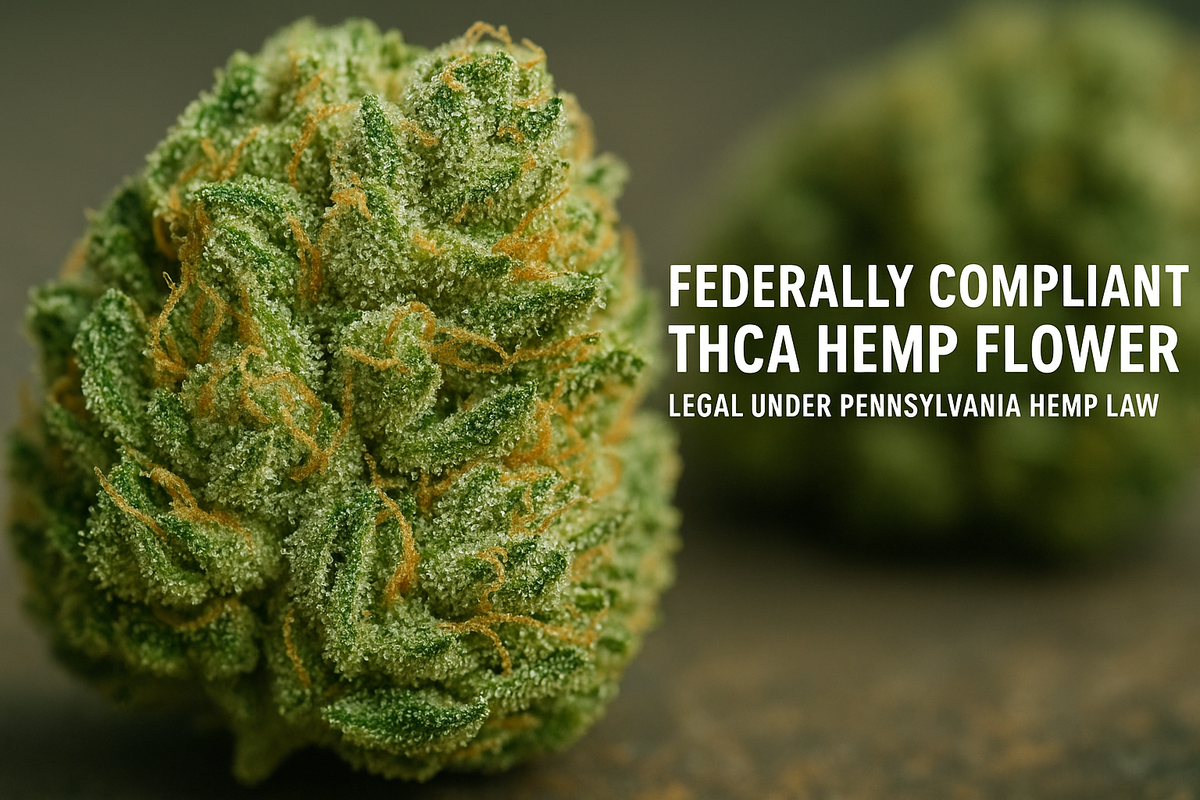can i legally order thca flower in pa