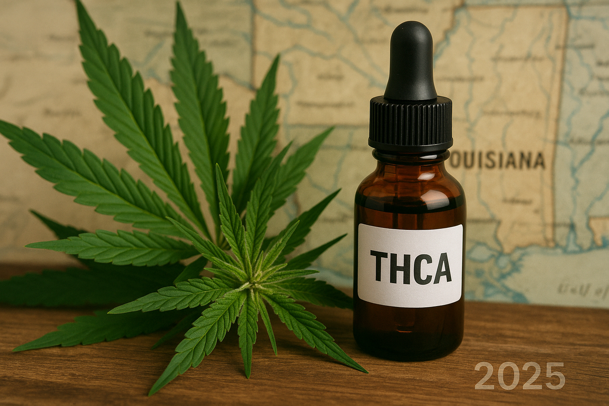 is thca legal in louisiana