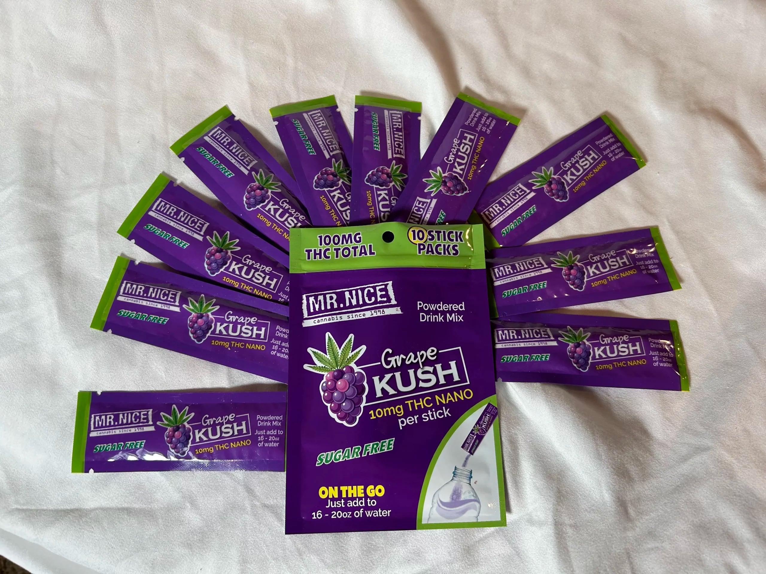 Grape Kush THC Nano Drink Mix